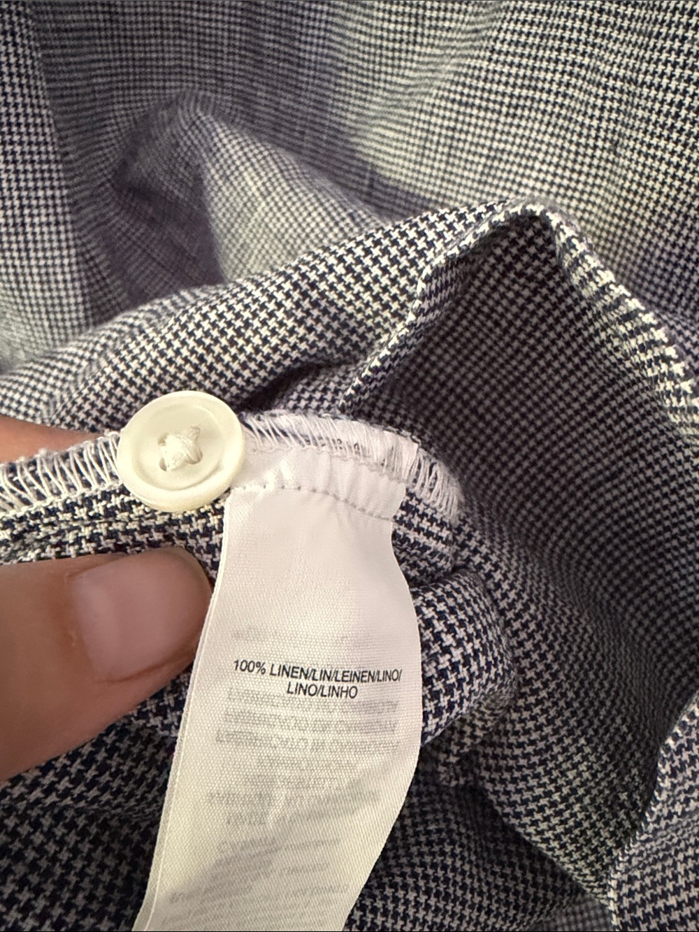 Muji Gray Short-Sleeve Linen Midi Dress with pockets - Picture 5 of 7